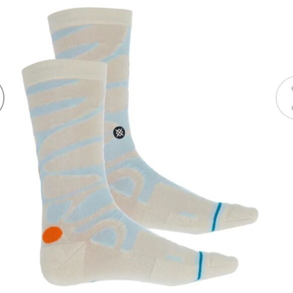 STANCE UNISEX GROVES MOVES IN CREW HEIGHT COMBED COTTON LIGHT CUSHION NWT - Picture 3 of 6